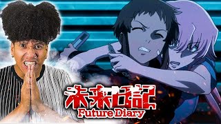 Future Diary Episode 9 REACTION & REVIEW "Blocking Calls" | Anime Reaction