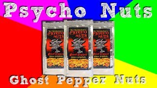 Psycho Nuts Ghost Pepper Killer Naga Peanuts Review Dr. Burnoriums HD