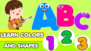 Learn Alphabets Numbers Shapes Colors Phonics | Educational Video | Kids Video | Early Education Hub