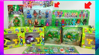 Review Bonecos Tartarugas Ninja, Minecraft, Clash Royale e Pokémon Go - Super Coleção