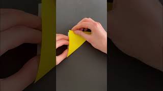 DIY Origami Easy Maple Seed Papercraft Tutorial #origami #diy #craft #papercraft #shorts