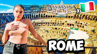 I visited ROME and Parkoured like I was in Assassins Creed.... *gets emotional* PART 1