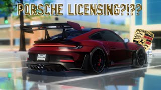 Porsche Removed I Porsche Licensing??!?!