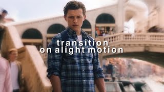 3 basic transition on alight motion!