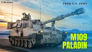 M109 Paladin | American Self Propelled Howitzer M109A6, M109A7 #shorts The Source