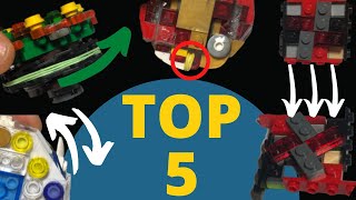 Top 5 BEST Lego Beyblade Gimmicks!