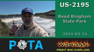 #SSB #POTA Activation of US-2195 Reed Bingham State Park Georgia