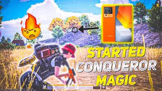 Started ⚡ iQOO Neo 7 / BGMI Montage / BGMI Conqueror Lobby Montage