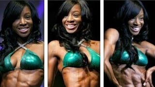 Nyisha Jordan-Sey WBFF bikini pro has posing and stage skills to pay the bills