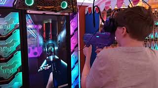 Playing VR at Haven Holidays Marton Mere 2022