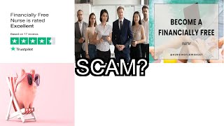 is financiallyfreenurse com scam