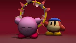 (Blender Animation) Kirby's hoop-bursting entrance