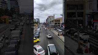 The busy street of Cebu Country Mall #traffic #cebu #follower