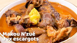 Recette Ivoirienne | Sauce Mankou N'Zué aux Escargots