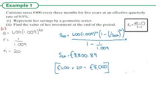 5th Year - Financial Maths - 21st May -  Class 108