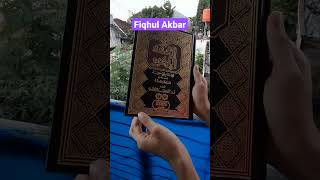 Imam Abu Hanifah - Fiqhul Akbar #santri