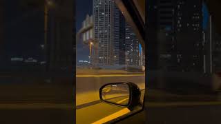 Dubai night road! #Dubai #UAE #Dxb