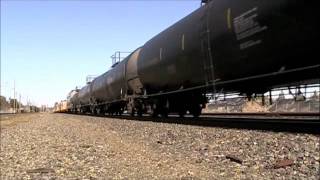 BNSF Warbonnet Leads Manifest in Sacramento, CA