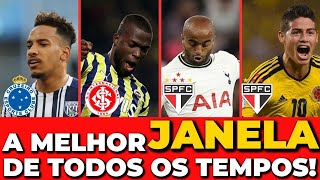 Os MAIORES NEGÓCIOS da Janela de Transferências no Brasil em 2023 vão te deixar DE QUEIXO CAÍDO! 😱💰🔥