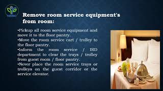 Prepare for guest room cleaning | Hospitality Housekeeping