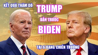 Điểm nóng thế giới: Trump dẫn trước Biden tại 6 bang chiến trường quan trọng.