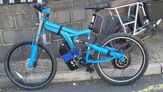 1500w ebike -1750w awd build journey #1500w#ebike#build#journey#awd#250w #bafang#fyp#trending