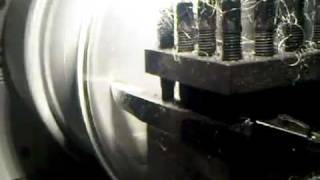 How to Polish Alloy wheels. Repairing Diamond Cut wheel- CNC Lathe. The Wheel Medics- London