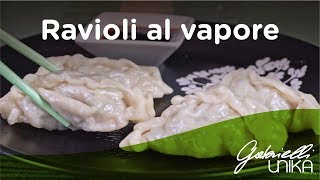 Ravioli al vapore di carne e pesce