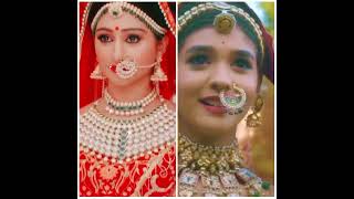 mohena Singh vs Pranali rathod 💕💕|| bried look ❤️❤️||