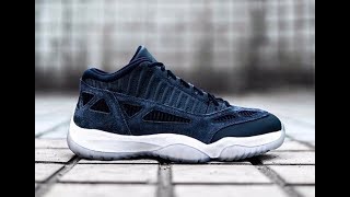 Jordanbrand Sold Out Fast 🤷🏽‍♂️| Unboxing Air Jordan 11 Low IE "Midnight Navy" | In-depth Review