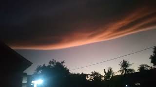 Subahanallah fenomena di langit hari ini bertanda apakau ini