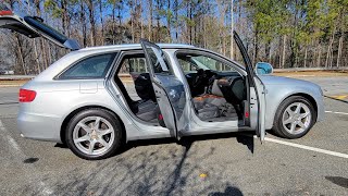 2009 Audi A4 Quattro Interior View Testing Pre-purchase Inspection Video by Karcheckz Atlanta