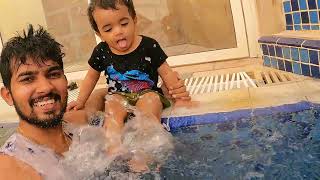 Eishel's First Day of Swimming Lessons!!