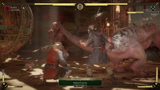 Mortal Kombat 11 Liu kang vs Kano & Kabal on hard