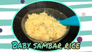 Baby Sambar Rice for 8+ month old Babies  | #short #cookingshort #AAATamilChannel