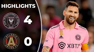 Messi Show! Inter Miami vs Atlanta United (4-0) All Goals & Extended Highlights