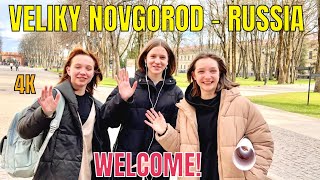 VELIKIY NOVGOROD RUSSIA 4k Walking Tour | ANCIENT RUSSIAN CITY | OLDEST KREMLIN