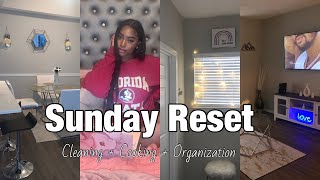 VLOG | REALISTIC Sunday Reset | Cleaning, Cooking, & Organizing My Busy Week