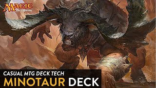 MTG DECK TECH  85: MINOTAUR TRIBAL DECK with Neheb the eternal & Sethron Hurloon General