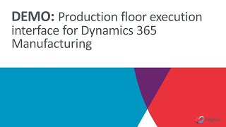 New user interface for production floor execution