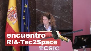 Beatriz Cobo habla sobre la misión #Athena en el encuentro RIA-Tec2Space