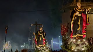 Jesús Nazareno de las Tres Potencias y Virgen de dolores, lunes santo 2024.