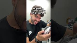 Técnico do senai usando paquímetro vs engenheiro. #impressão3d