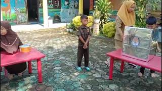 Simulasi Pemilu Cilik TK Adhyaksa XXXIV Lampung