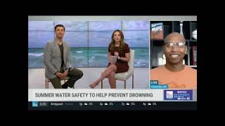 Cullen Jones on The Weather Channel - Summer Water Safety Tips!