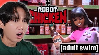 Why is this Show So Funny?😂 (ROBOT CHICKEN) l Reaction