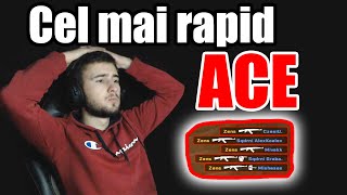 CEL MAI RAPID ACE! - CS:GO Highlights