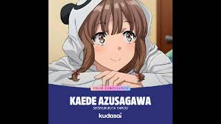 happy birthday kaede azusagawa rascal does not dream of bunny girl Senpai) Edit HD