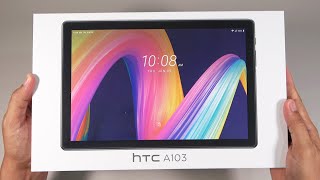 HTC A103 tablet unboxing, speakers, camera, antutu, gaming test