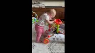 My Baby Nieces First Steps in Walking